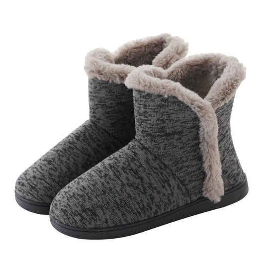 Faux Fur Men's Winter Home Slippers