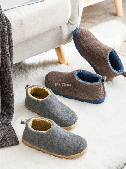 Japanese Style Warm Home Slippers for Men and Women