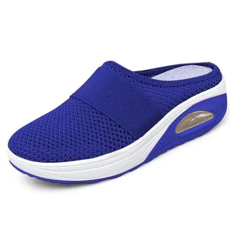 Vintage Platform Wedge Slippers | Premium Sandals | Anti-Slip House Retro Shoes | Orthopedic Diabetic Sandal
