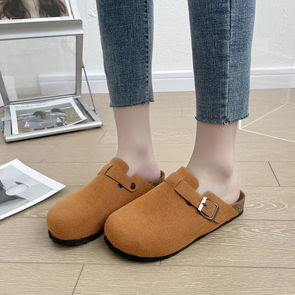 2023 New Summer Couple Slippers Woman Men Clogs Sandals Women Casual Beach Gladiator Flat Shoes Flat Footwear Mules Plus Size 44