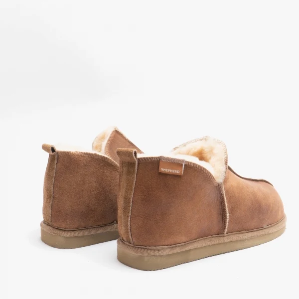 Shepherd ANNIE Womens Sheepskin Slipper Boots Cognac - Image 6