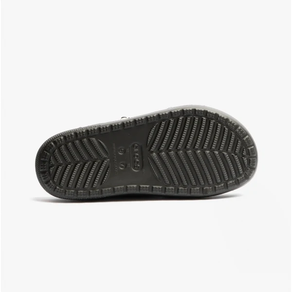 Crocs 207446-060 CLASSIC COZZZY Unisex Sliders Black - Image 9