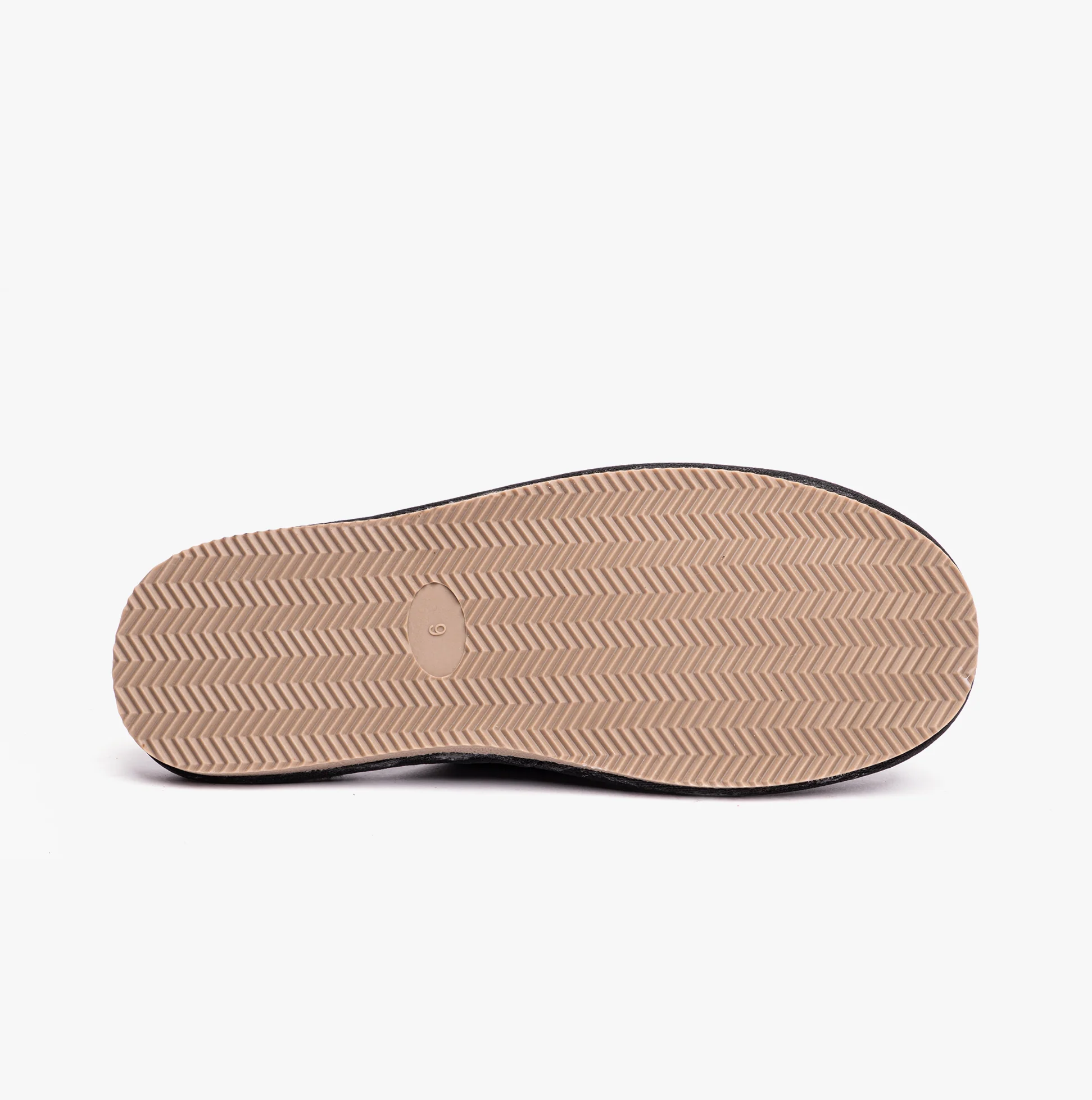 Hush Puppies COADY LEATHER SLIPPER Classic Mens Slippers Black - Image 6