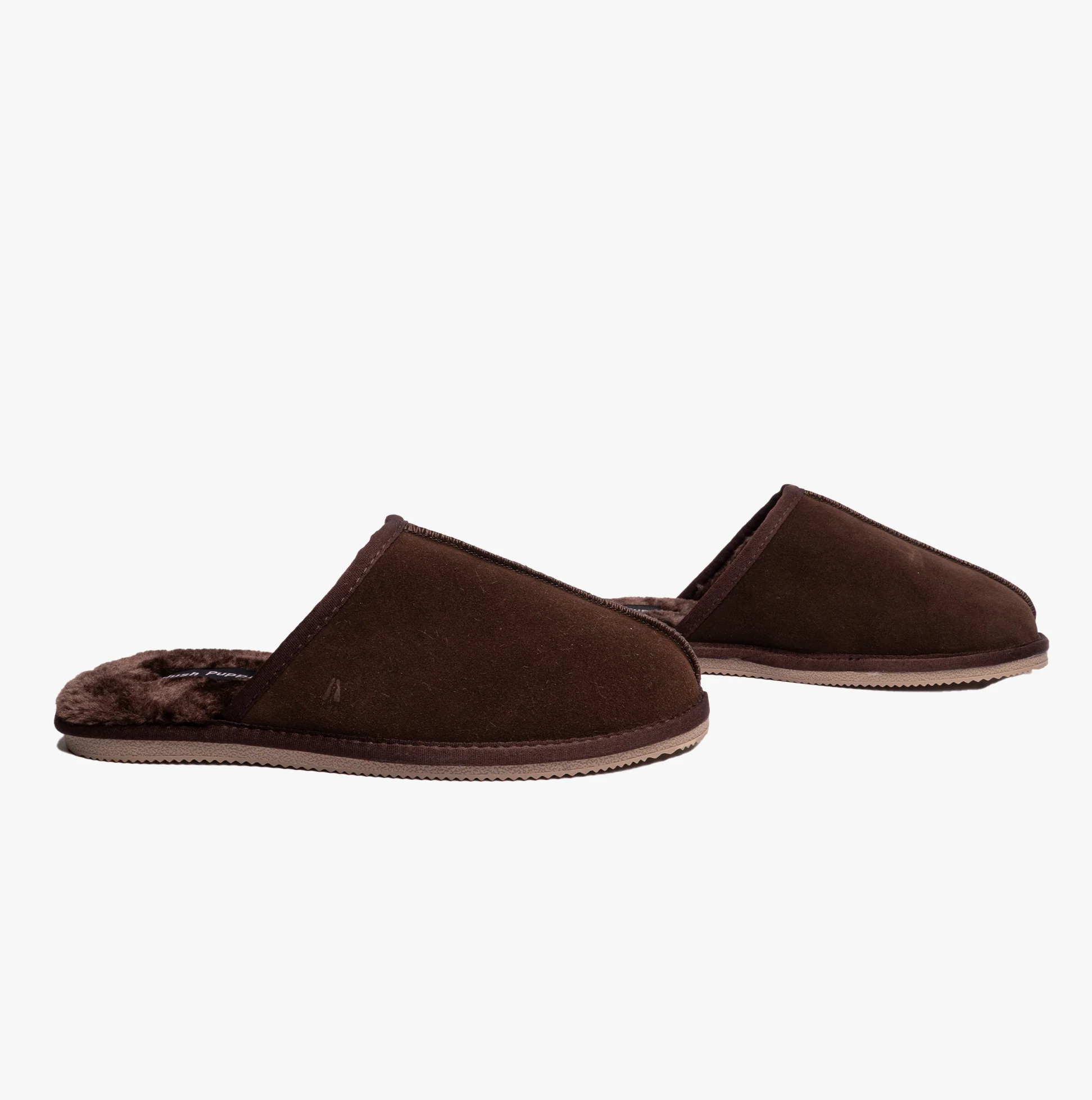 Hush Puppies COADY SLIPPER Classic Mens Slippers Brown - Image 3