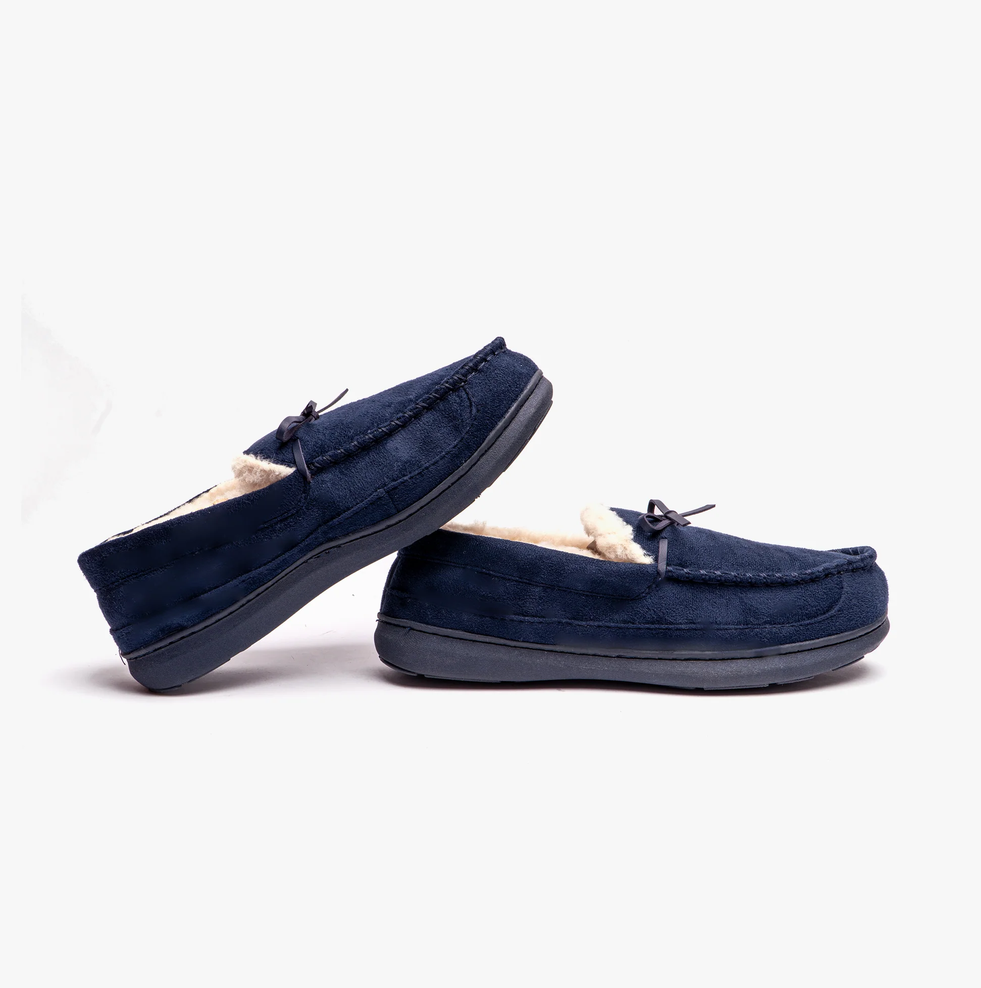 Jo & Joe CRANFORD Mens Slippers Navy - Image 4