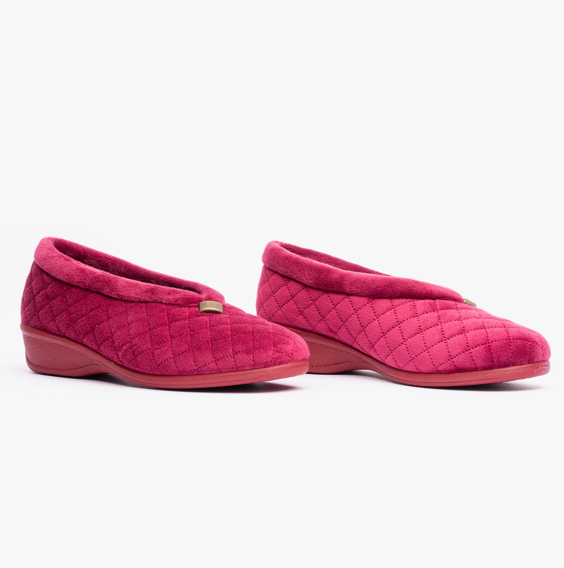 Lotus EADIE Womens Slippers Bordo - Image 3