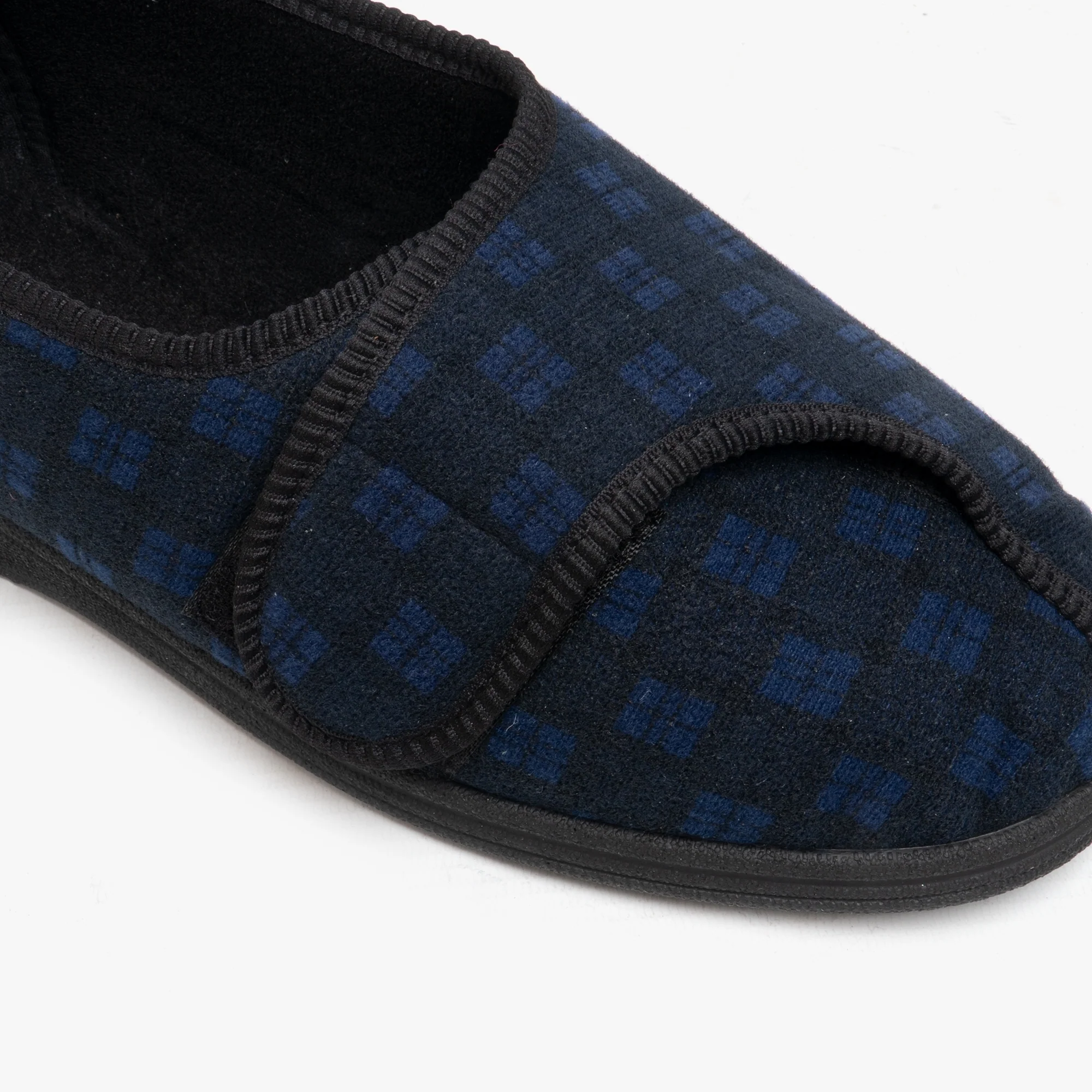 Comfylux GEORGIE Mens Full Slippers Navy - Image 3