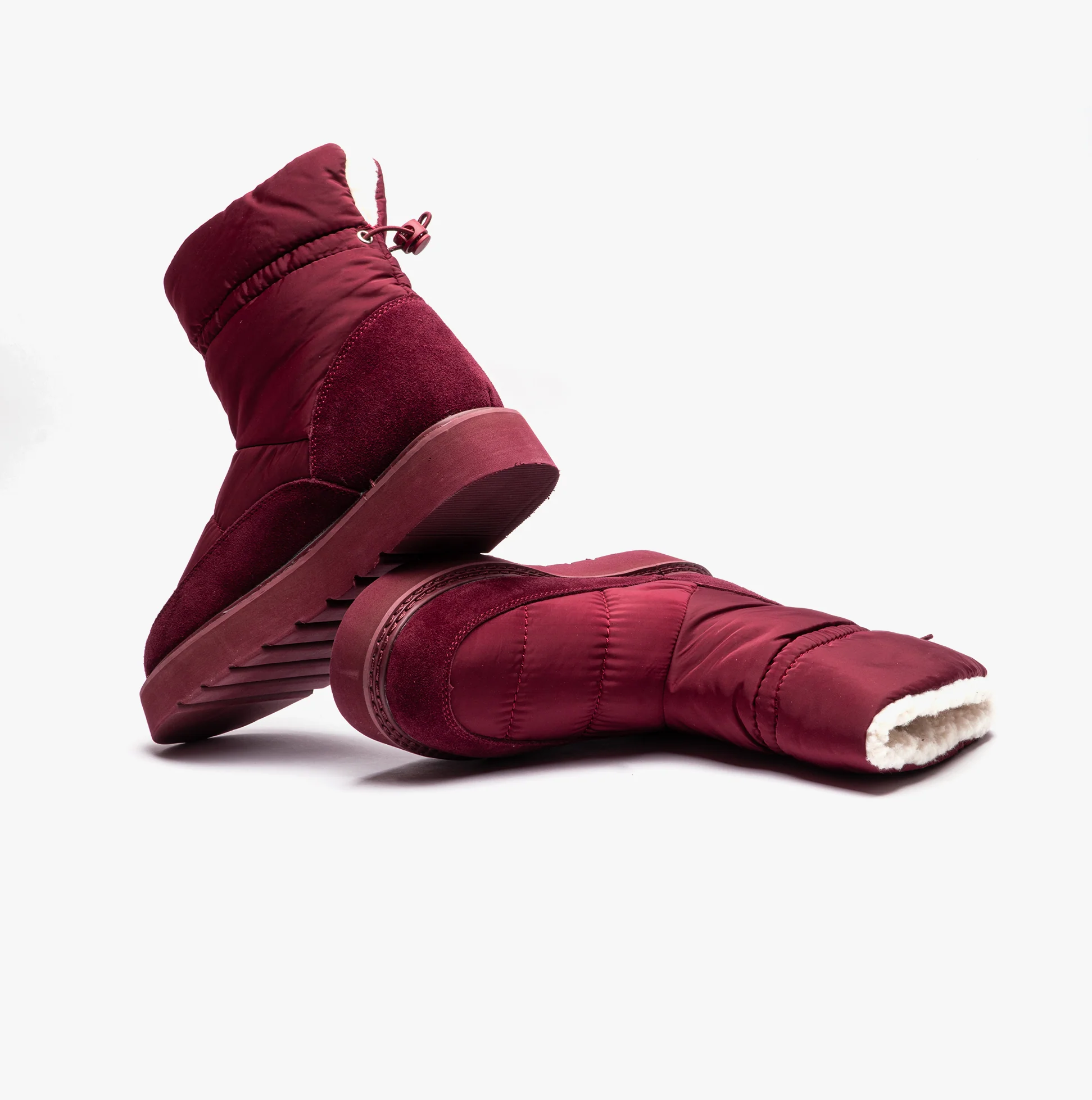 Hush Puppies HUSH PUFFIES Classic Womens Slippers Merlot - Image 4