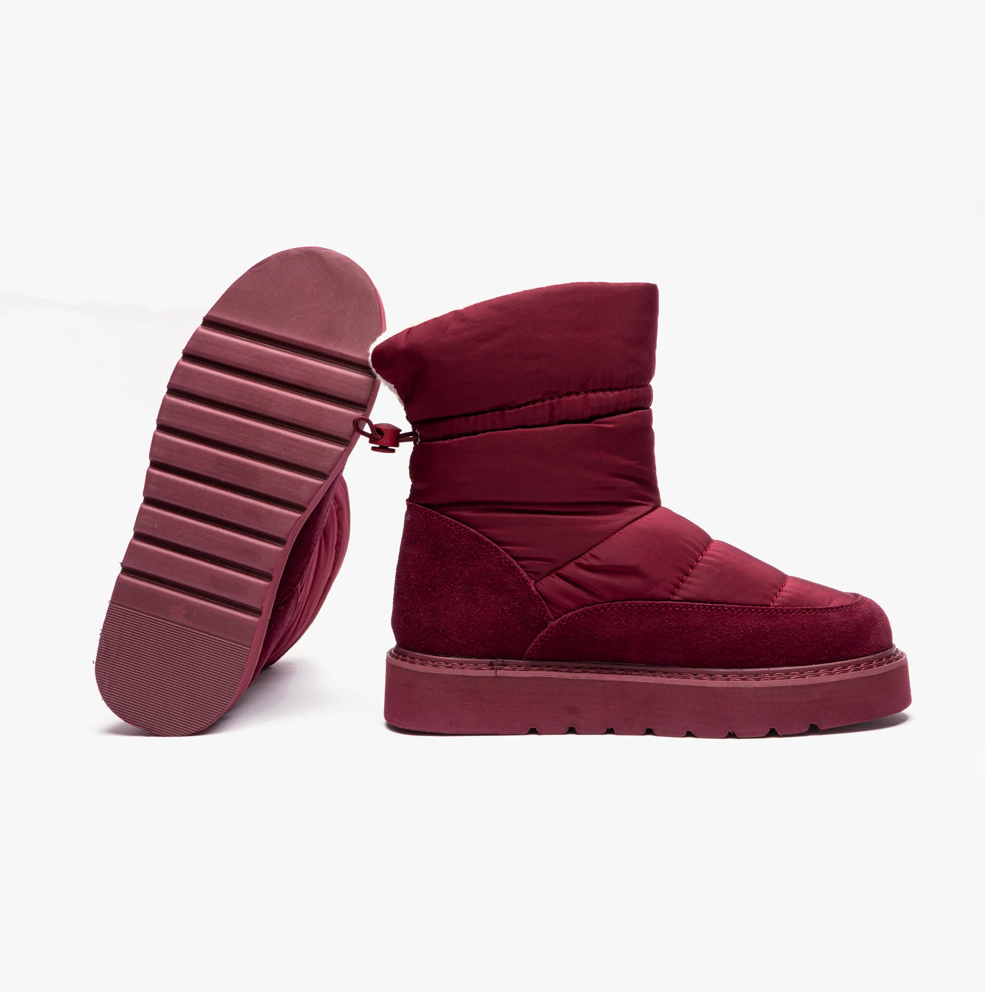 Hush Puppies HUSH PUFFIES Classic Womens Slippers Merlot - Image 5