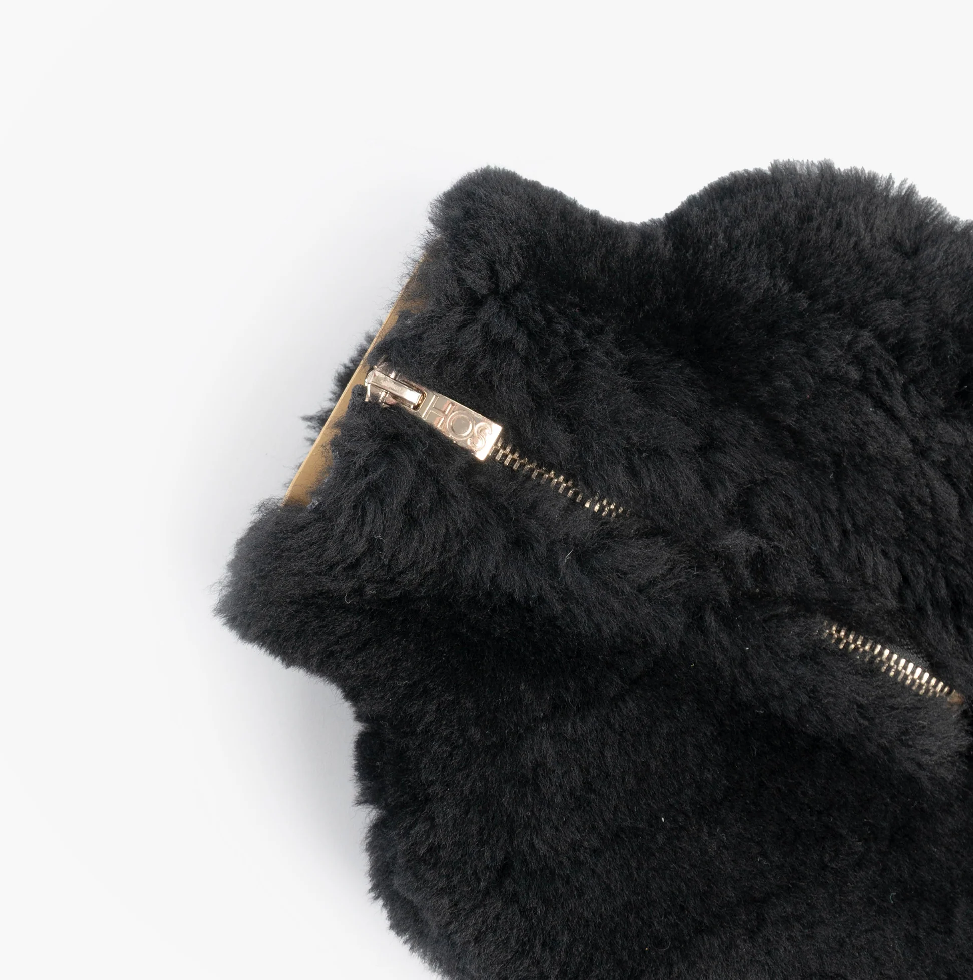 HOS Sheepskin IRIS Sheepskin Hot Water Bottle Black - Image 5