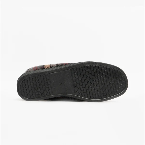 Sleepers JED II Mens Boot Slippers Grey - Image 3