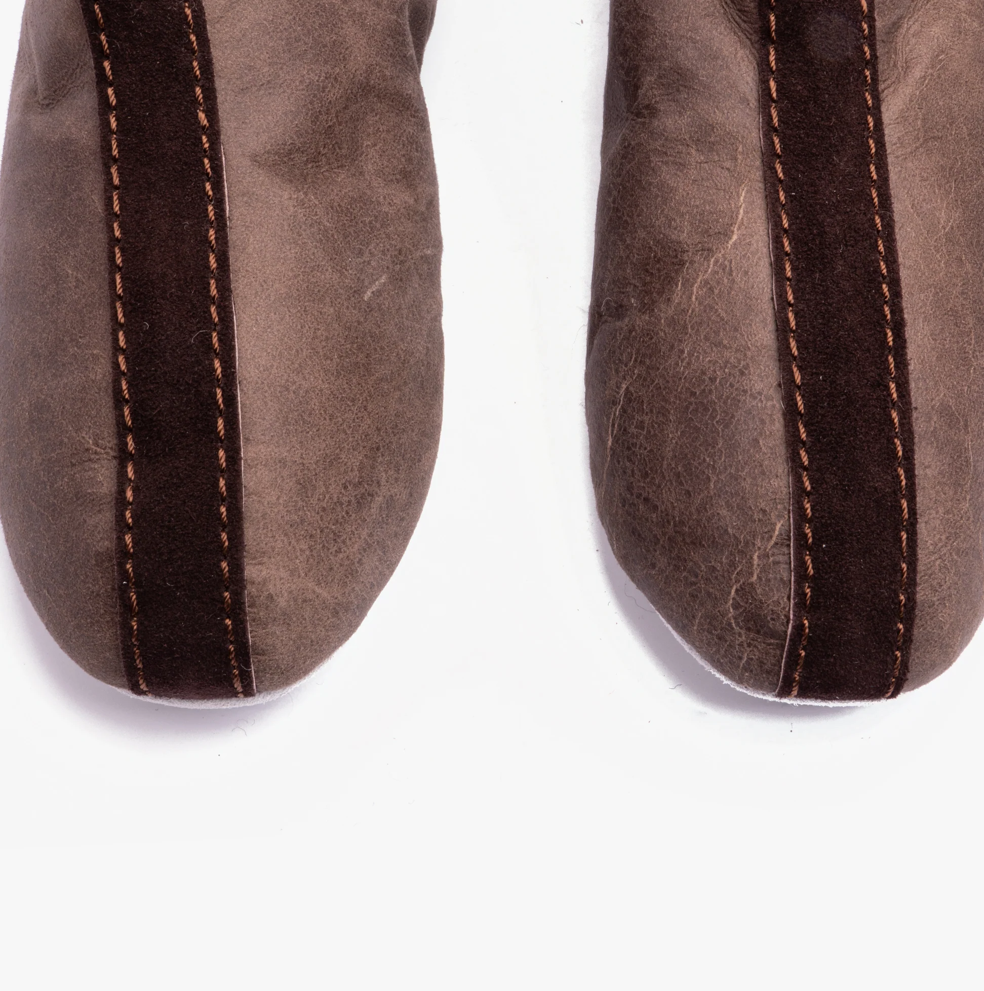 Shepherd LINA Womens Sheepskin Slipper Boots Oiled Antique - Image 3
