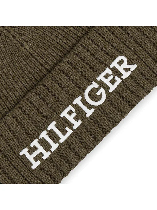 Tommy Hilfiger MONOTYPE Mens Hats Army Green - Image 3