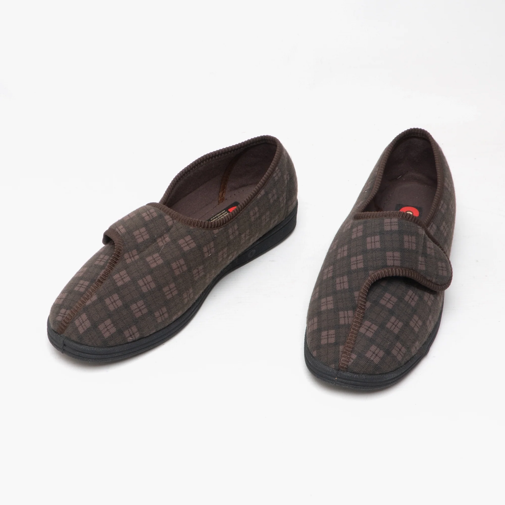 Comfylux PAUL Mens Full Slippers Brown - Image 3