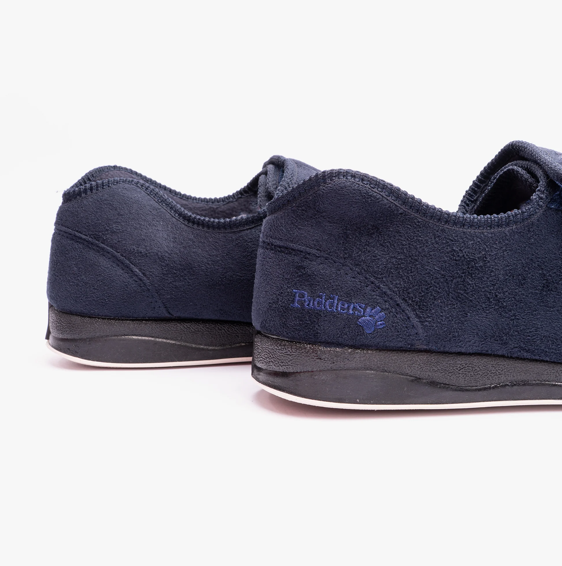 Padders PETER Mens (H/K Fit) Touch Fasten Slippers Navy - Image 4