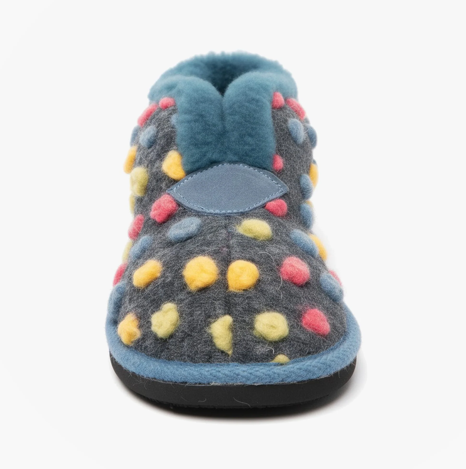 Sleepers TILLY Womens Boot Slippers Blue/Multi - Image 4