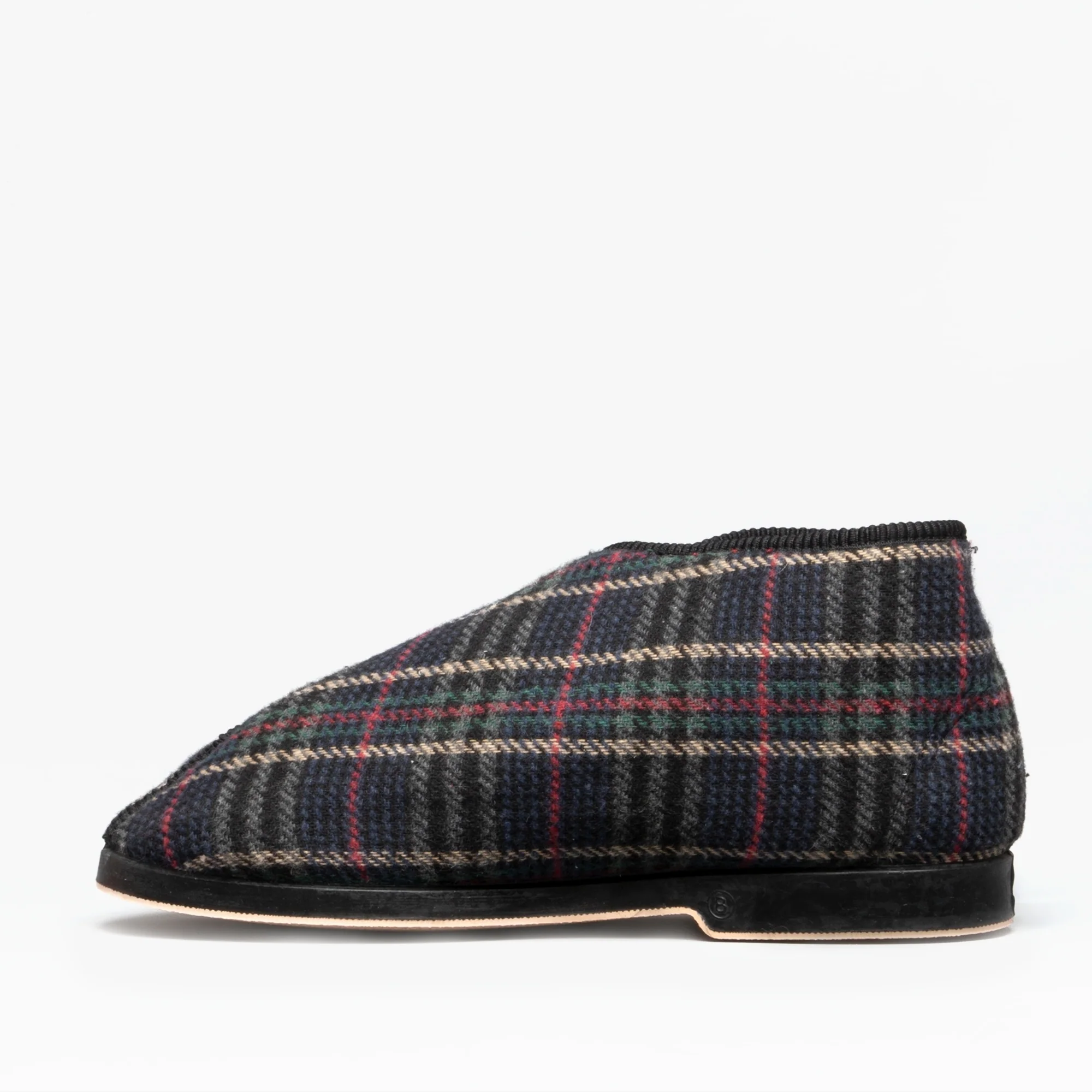 GBS WILLIAM Mens Boot Slippers Check - Image 3