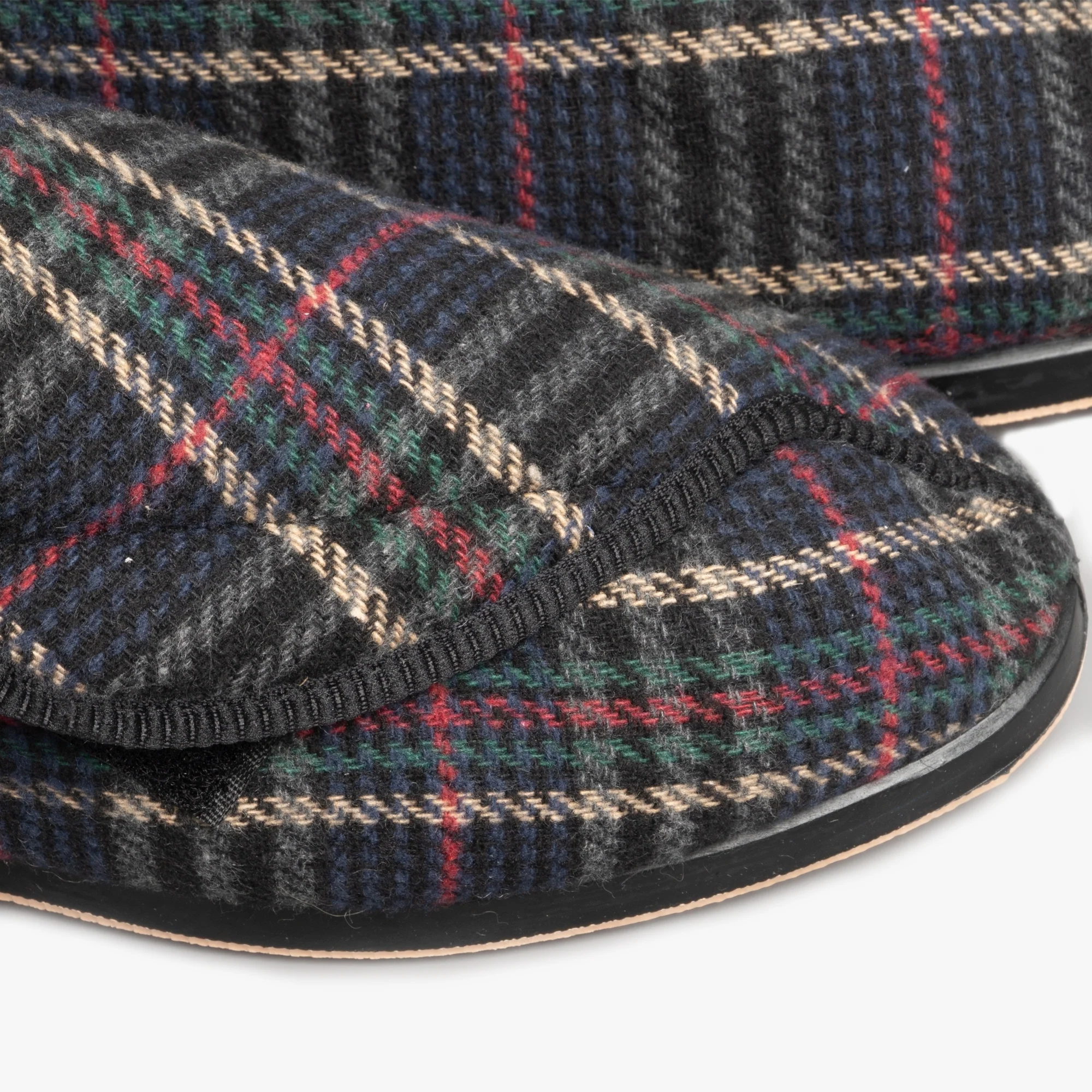 GBS WILLIAM Mens Boot Slippers Check - Image 5